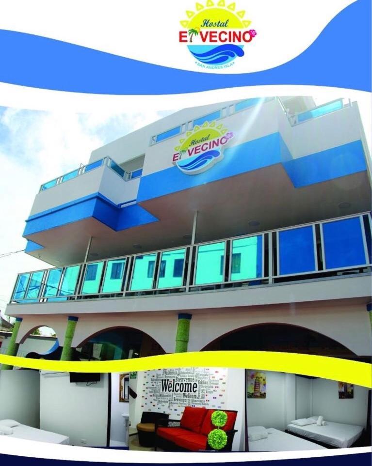 Hostal El Vecino San Andrés Buitenkant foto